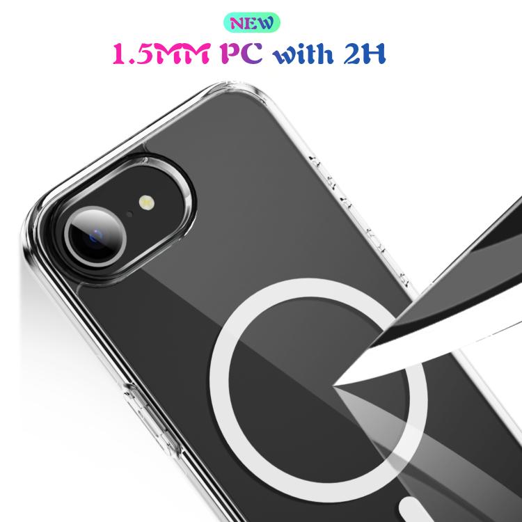 MagSafe Clear Acrylic PC +TPU Phone Case, For iPhone 16e, For iPhone 16 Pro Max, For iPhone 16 Pro, For iPhone 16 Plus, For iPhone 16, For iPhone 15 Pro Max, For iPhone 15 Pro, For iPhone 15 Plus, For iPhone 15