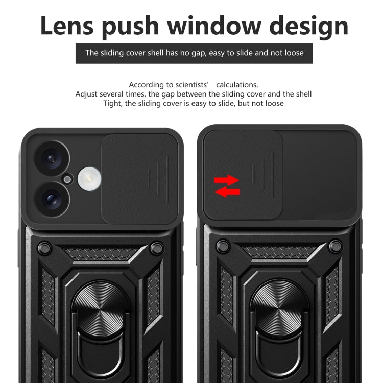 Sliding Camera Cover Design TPU+PC Phone Case, For iPhone 16, For iPhone 15 Pro Max, For iPhone 15 Pro, For iPhone 15 Plus