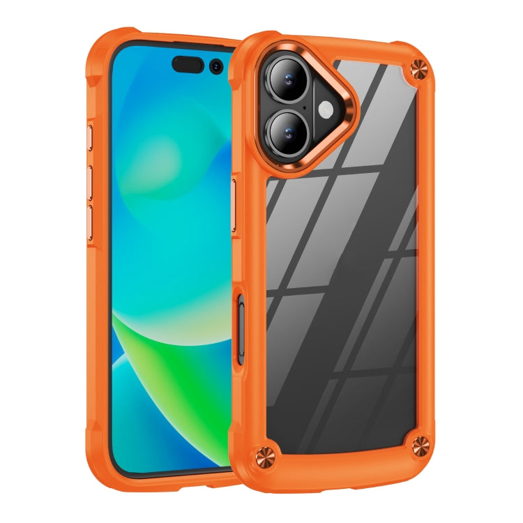 TPU + PC Lens Protection Phone Case, For iPhone 16e, For iPhone 16 Pro Max, For iPhone 16 Pro, For iPhone 16 Plus, For iPhone 16