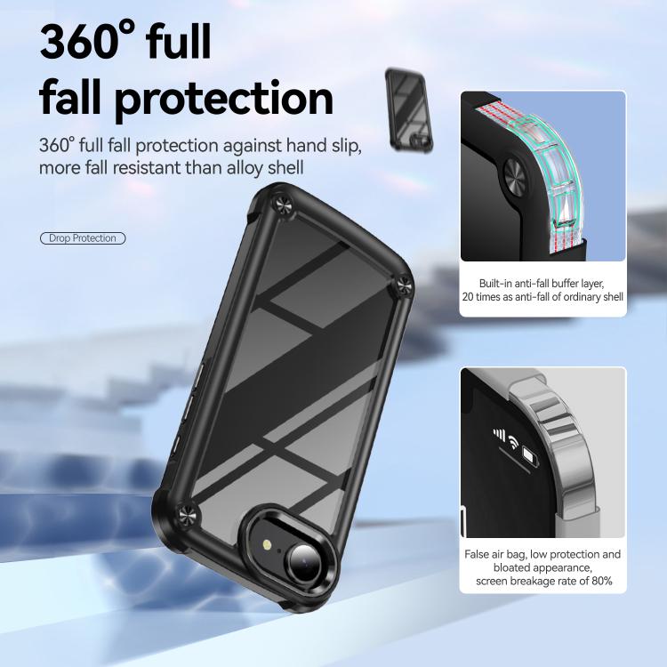 TPU + PC Lens Protection Phone Case, For iPhone 16e, For iPhone 16 Pro Max, For iPhone 16 Pro, For iPhone 16 Plus, For iPhone 16