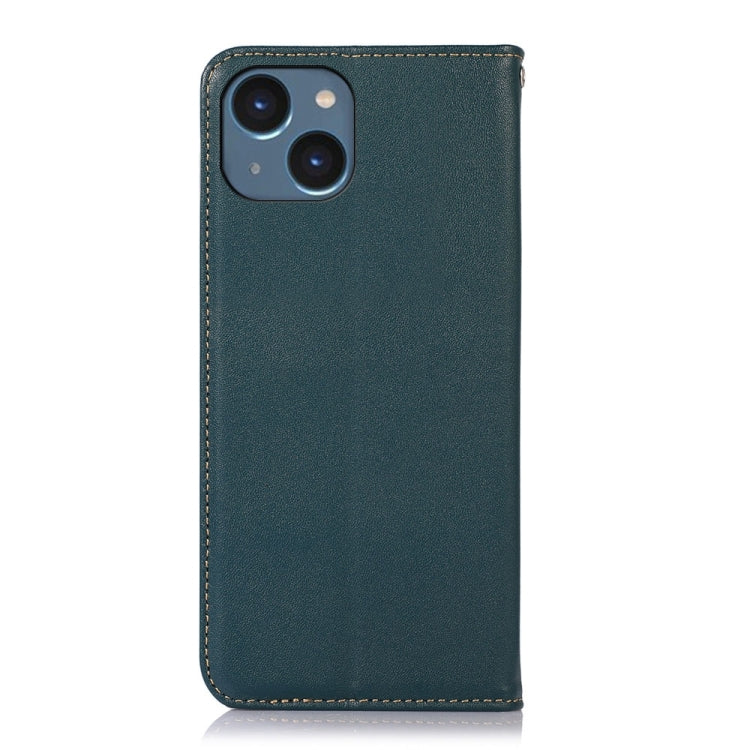 KHAZNEH Nappa Top Layer Cowhide Leather Phone Case, For iPhone 15