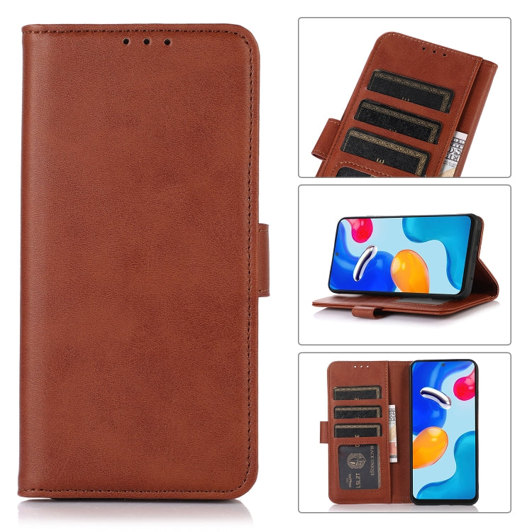 Cow Texture Leather Phone Case, For iPhone 15