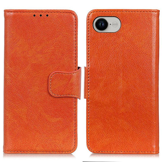 Nappa Texture Leather Case, For iPhone 16e, For iPhone 16 Pro Max, For iPhone 16 Pro, For iPhone 16 Plus, For iPhone 16, For iPhone 15 Pro Max, For iPhone 15 Pro, For iPhone 15 Plus