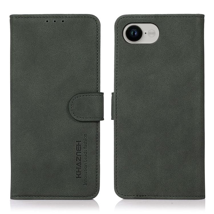 KHAZNEH Matte Texture Leather Phone Case, For iPhone 16e, For iPhone 16 Pro Max, For iPhone 16 Pro, For iPhone 16 Plus, For iPhone 16, For iPhone 15 Pro Max, For iPhone 15 Pro, For iPhone 15 Plus