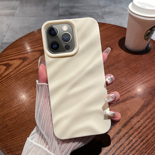 Solid Color Wave Texture TPU Phone Case, For iPhone 12 Pro Max, For iPhone 11 Pro Max, For iPhone 11, For iPhone X / XS