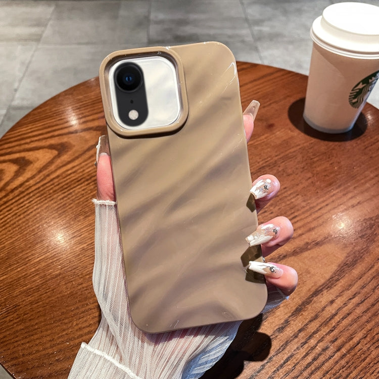 Solid Color Wave Texture TPU Phone Case, For iPhone XR, For iPhone XS Max