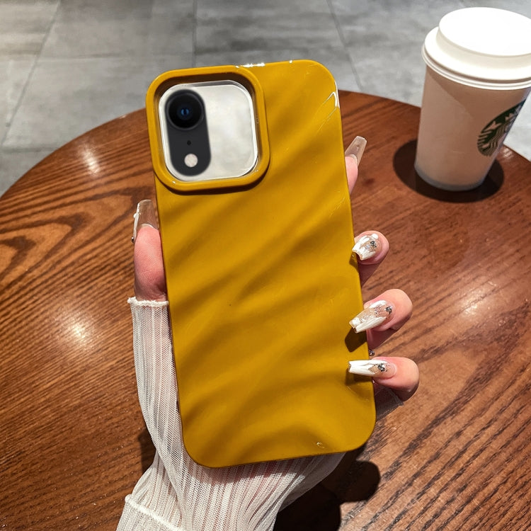 Solid Color Wave Texture TPU Phone Case, For iPhone XR, For iPhone XS Max