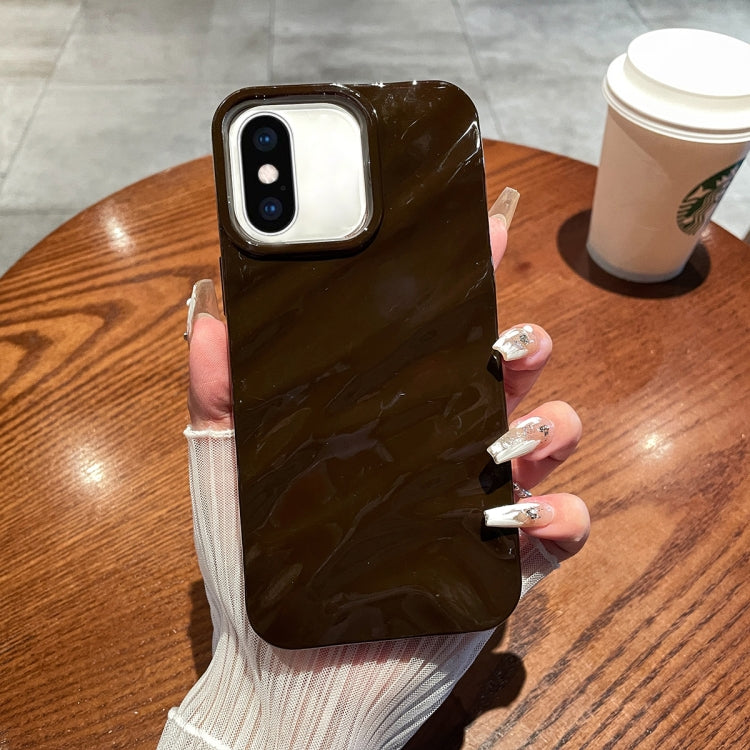 Solid Color Wave Texture TPU Phone Case, For iPhone XR, For iPhone XS Max