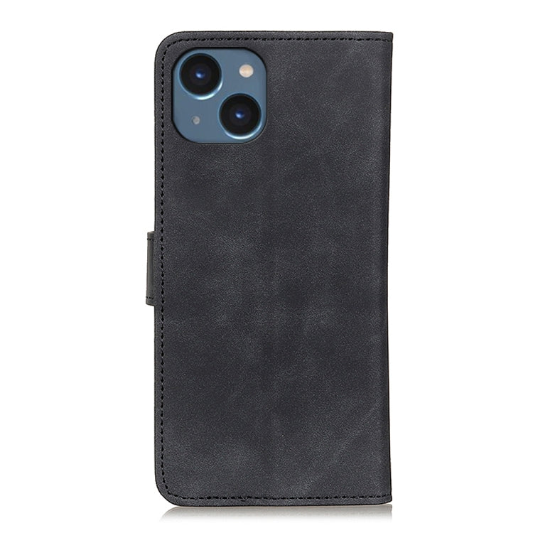 KHAZNEH Retro Texture Leather Phone Case, For iPhone 15