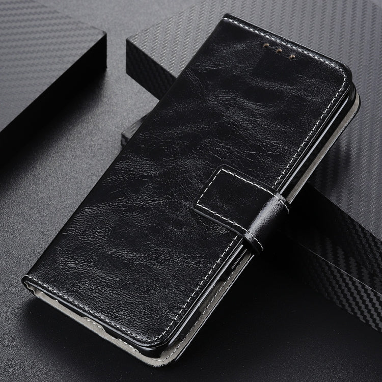 Retro Crazy Horse Texture Horizontal Flip Leather Phone Case, For iPhone 16 Pro Max, For iPhone 16 Pro, For iPhone 16 Plus, For iPhone 16, iPhone 16e, For iPhone 15 Pro Max