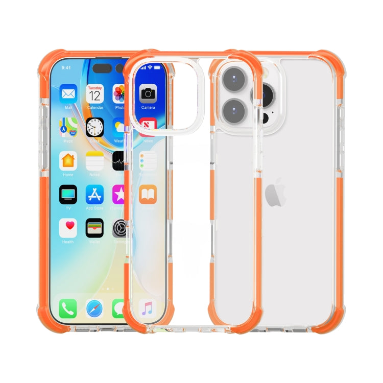 Four-corner Shockproof TPU + Acrylic Phone Case, For iPhone 16 Pro Max, For iPhone 16 Pro, For iPhone 16 Plus