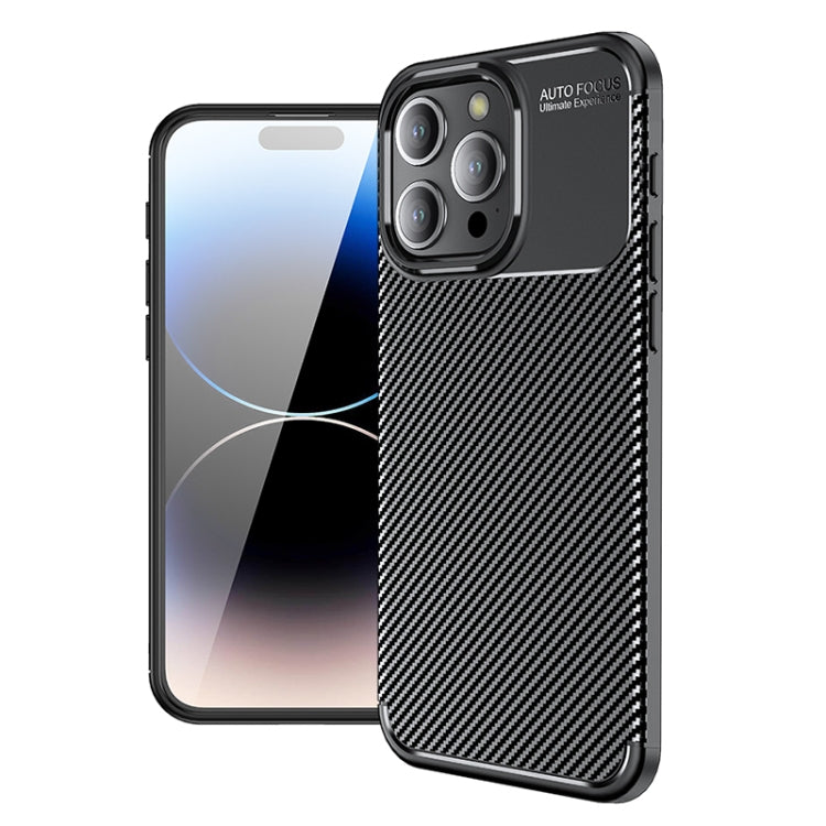 Carbon Fiber Texture Shockproof TPU Phone Case, For iPhone 16 Pro Max, For iPhone 16 Pro, For iPhone 16 Plus, For iPhone 16, iPhone 16e, For iPhone 15 Pro Max, For iPhone 15 Pro, For iPhone 15 Plus, For iPhone 15