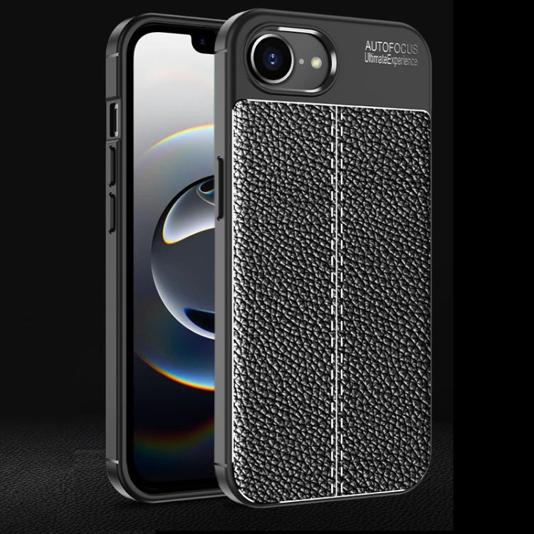 Litchi Texture Shockproof TPU Phone Case, For iPhone 16 Pro Max, For iPhone 16 Pro, For iPhone 16 Plus, For iPhone 16, iPhone 16e, For iPhone 15 Pro Max, For iPhone 15 Pro, For iPhone 15 Plus, For iPhone 15