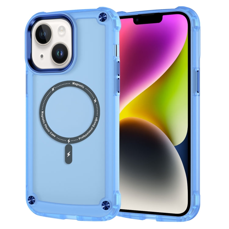 Skin Feel TPU + PC MagSafe Magnetic Phone Case, For iPhone 15, For iPhone 14 Plus, For iPhone 14, For iPhone 14 Pro, For iPhone 14 Pro Max, For iPhone 13 Pro Max, For iPhone 13 Pro, For iPhone 13