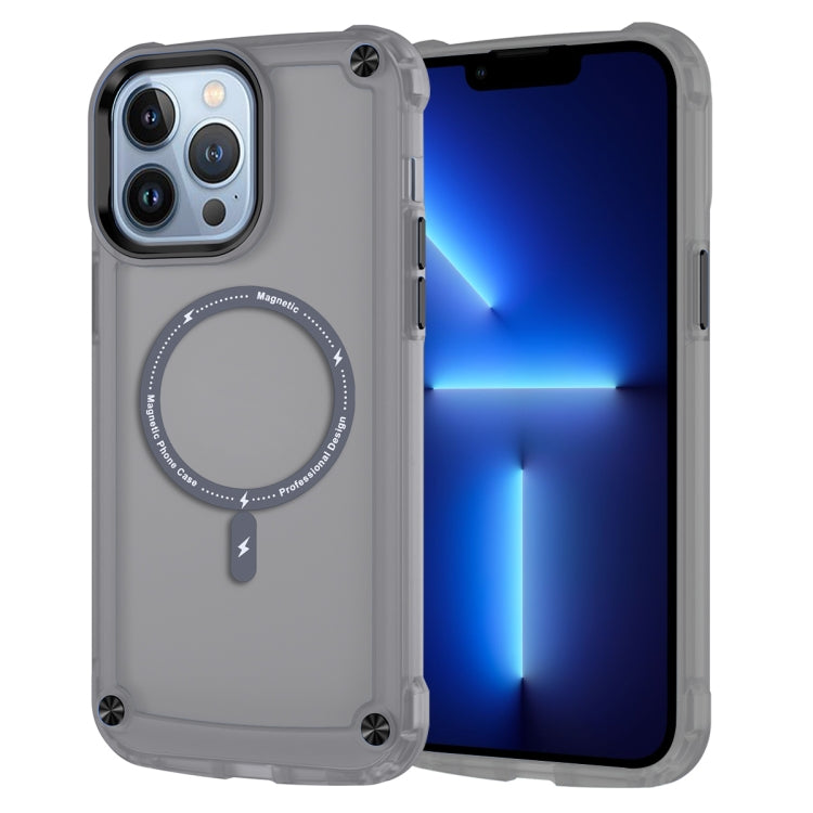 Skin Feel TPU + PC MagSafe Magnetic Phone Case, For iPhone 15, For iPhone 14 Plus, For iPhone 14, For iPhone 14 Pro, For iPhone 14 Pro Max, For iPhone 13 Pro Max, For iPhone 13 Pro, For iPhone 13