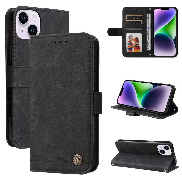 Skin Feel Life Tree Leather Phone Case, For iPhone 15 Pro, For iPhone 15 Plus, For iPhone 15