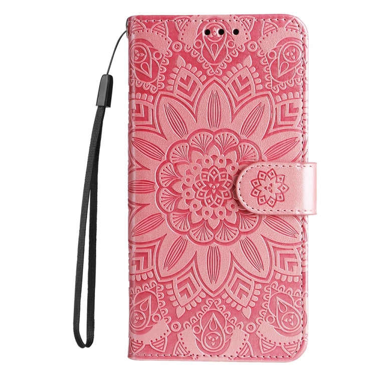 Embossed Sunflower Leather Phone Case, For iPhone 16 Pro Max, For iPhone 16 Pro, For iPhone 16 Plus, For iPhone 16, For iPhone 16e, For iPhone 15 Pro Max