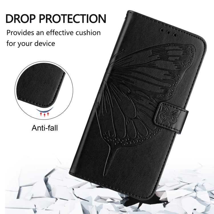 Embossed Butterfly Leather Phone Case, iPhone 16e, For iPhone 15 Pro Max, For iPhone 15 Pro, For iPhone 15 Plus