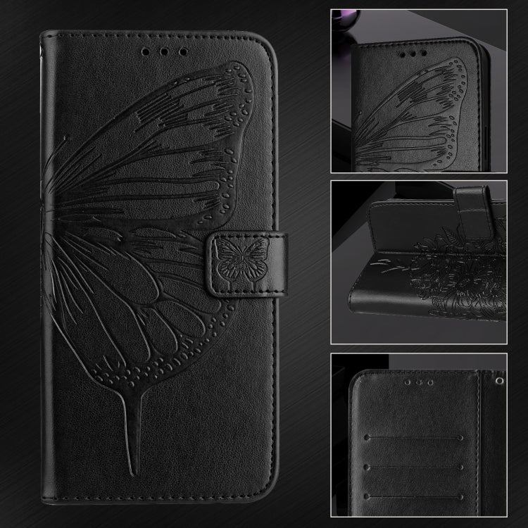 Embossed Butterfly Leather Phone Case, iPhone 16e, For iPhone 15 Pro Max, For iPhone 15 Pro, For iPhone 15 Plus