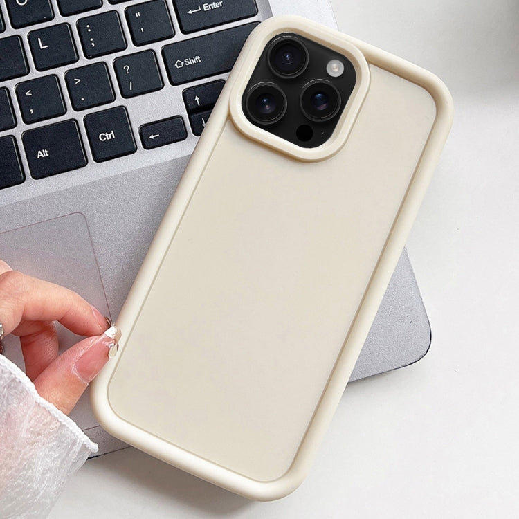 Shockproof Frame Frosted TPU Phone Case, For iPhone 16 Pro Max, For iPhone 16 Pro, For iPhone 16 Plus, For iPhone 16, For iPhone 15 Pro Max, For iPhone 15 Pro