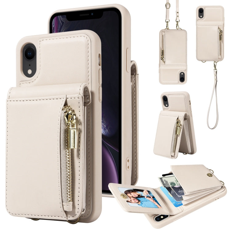 Crossbody Lanyard Zipper Wallet Leather Phone Case, For iPhone 11 Pro Max, For iPhone 11, For iPhone 11 Pro, For iPhone X / XS, For iPhone XR, For iPhone XS Max