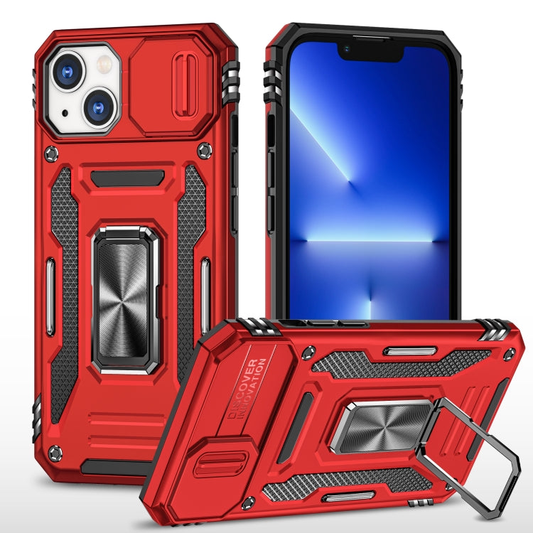 Armor PC + TPU Camera Shield Phone Case, For iPhone 15 Pro Max, For iPhone 15 Pro, For iPhone 15 Plus, For iPhone 15