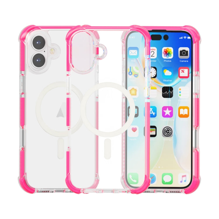 Acrylic Magsafe Magnetic Shockproof Phone Case, For iPhone 16 Plus, For iPhone 16, For iPhone 15 Pro Max