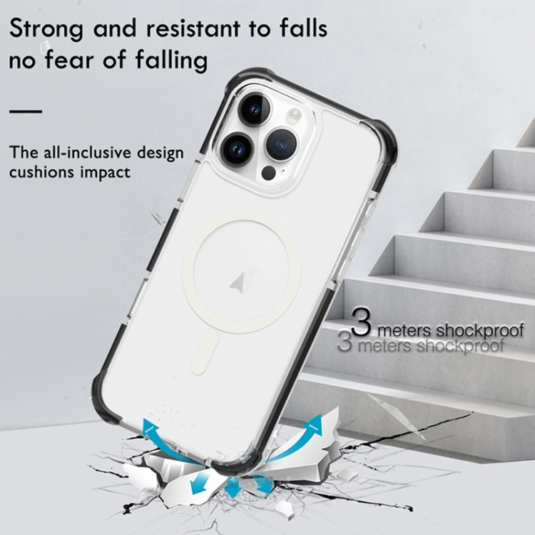 Acrylic Magsafe Magnetic Shockproof Phone Case, For iPhone 15 Pro, For iPhone 15 Plus, For iPhone 15