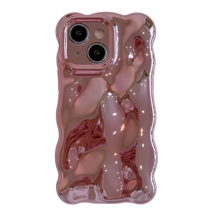 Wave Bubbles TPU Phone Case, For iPhone 15 Plus