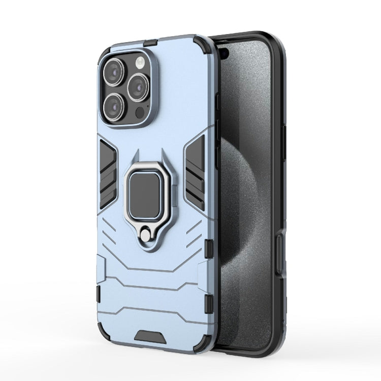 Shockproof PC + TPU Holder Phone Case, For iPhone 16 Pro Max, For iPhone 16 Pro, For iPhone 16 Plus, For iPhone 16, For iPhone 15 Pro Max, For iPhone 15 Pro, For iPhone 15 Plus, For iPhone 15