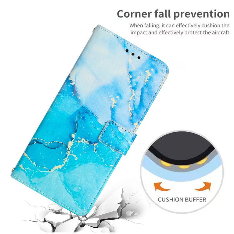 Painted Marble Pattern Leather Phone Case, For iPhone 16 Pro Max, For iPhone 16 Pro, For iPhone 16 Plus, For iPhone 16, For iPhone 15 Pro Max, For iPhone 15 Pro