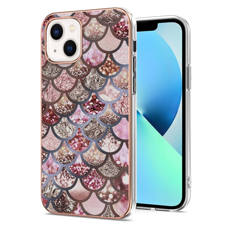 Electroplating Pattern IMD TPU Shockproof Case, For iPhone 15 Pro, For iPhone 15 Plus, For iPhone 15