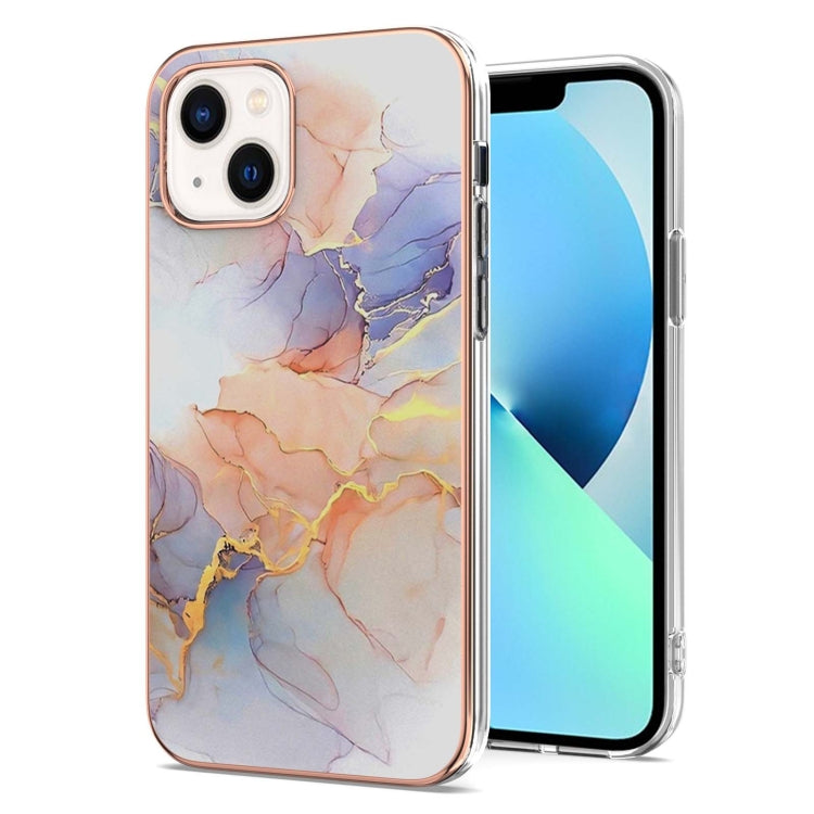 Electroplating Pattern IMD TPU Shockproof Case, For iPhone 15 Pro, For iPhone 15 Plus, For iPhone 15