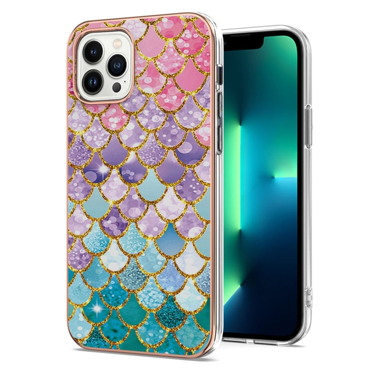 Electroplating Pattern IMD TPU Shockproof Case, For iPhone 15 Pro, For iPhone 15 Plus, For iPhone 15