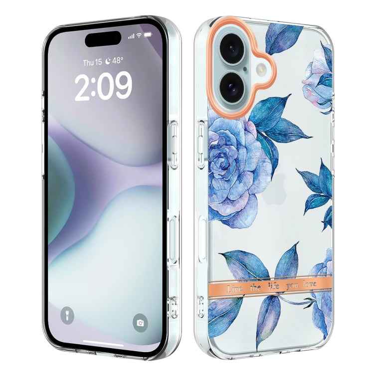 Flowers and Plants Series IMD TPU Phone Case, For iPhone 16 Pro Max, For iPhone 16 Pro, For iPhone 16 Plus, For iPhone 16, For iPhone 15 Pro Max