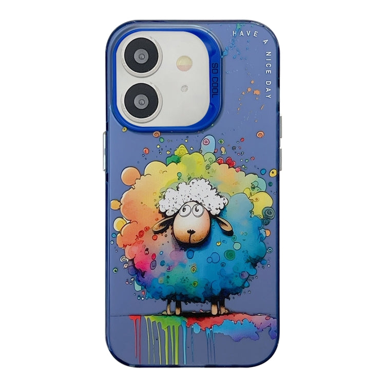 Animal Pattern Oil Painting Series PC + TPU Phone Case, For iPhone 11