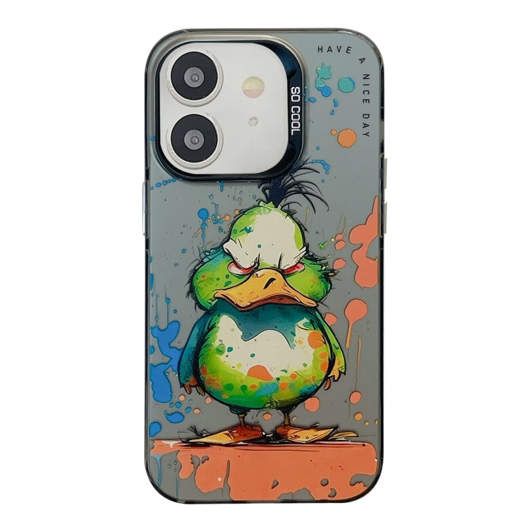 Animal Pattern Oil Painting Series PC + TPU Phone Case, For iPhone 11