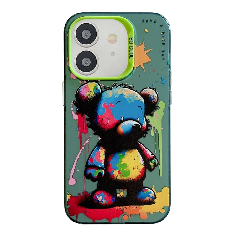 Animal Pattern Oil Painting Series PC + TPU Phone Case, For iPhone 12