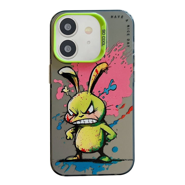 Animal Pattern Oil Painting Series PC + TPU Phone Case, For iPhone 12