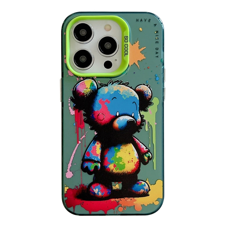 Animal Pattern Oil Painting Series PC + TPU Phone Case, For iPhone 12 Pro