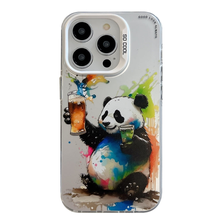 Animal Pattern Oil Painting Series PC + TPU Phone Case, For iPhone 12 Pro