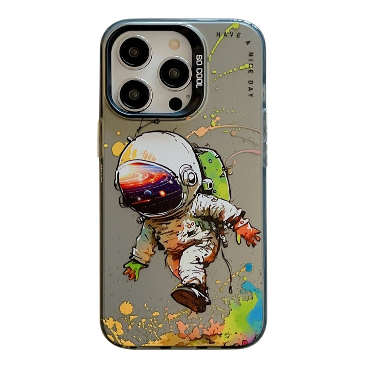 Animal Pattern Oil Painting Series PC + TPU Phone Case, For iPhone 12 Pro