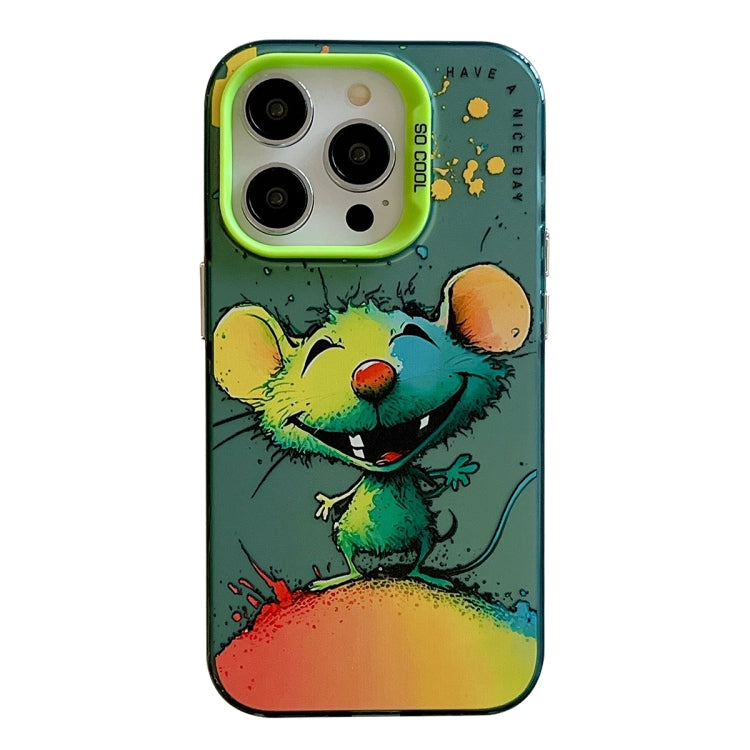 Animal Pattern Oil Painting Series PC + TPU Phone Case, For iPhone 12 Pro Max