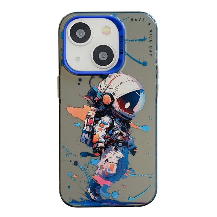 Animal Pattern Oil Painting Series PC + TPU Phone Case, For iPhone 13