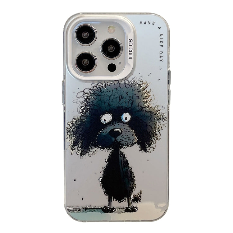 Animal Pattern Oil Painting Series PC + TPU Phone Case, For iPhone 13 Pro Max