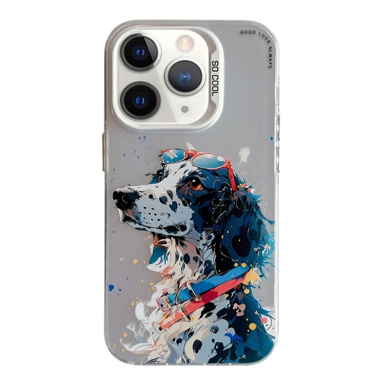 Animal Pattern Oil Painting Series PC + TPU Phone Case, For iPhone 11 Pro Max