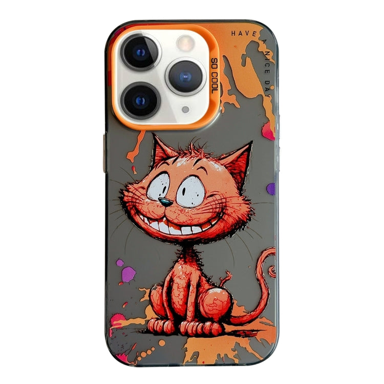 Animal Pattern Oil Painting Series PC + TPU Phone Case, For iPhone 11 Pro Max