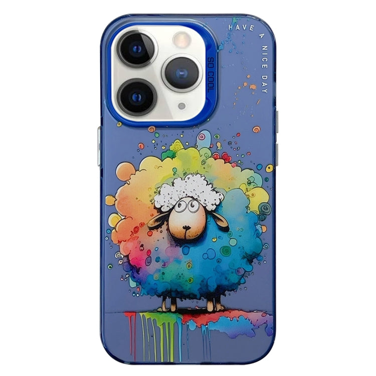 Animal Pattern Oil Painting Series PC + TPU Phone Case, For iPhone 11 Pro Max