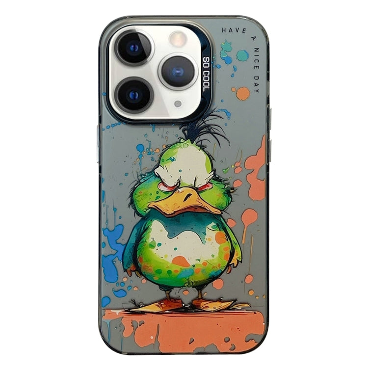 Animal Pattern Oil Painting Series PC + TPU Phone Case, For iPhone 11 Pro Max