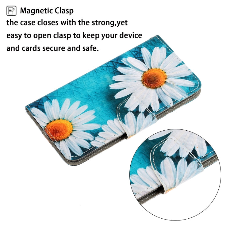 3D Colored Drawing Flip Leather Phone Case, For iPhone 15 Plus